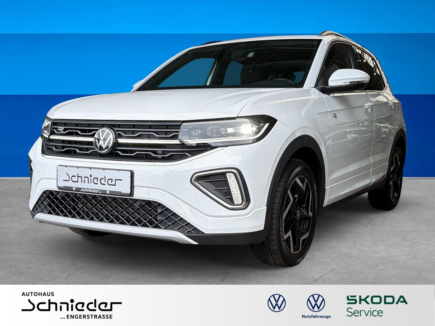 Volkswagen T-Cross 1.5 TSI R-Line Rear View AHK Clima LED