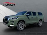Toyota Hilux Double Cab Exe.*HARDTOP*AHK*MATT GRÜN*LED* - Toyota Hilux Hardtop mit Diesel-Antrieb