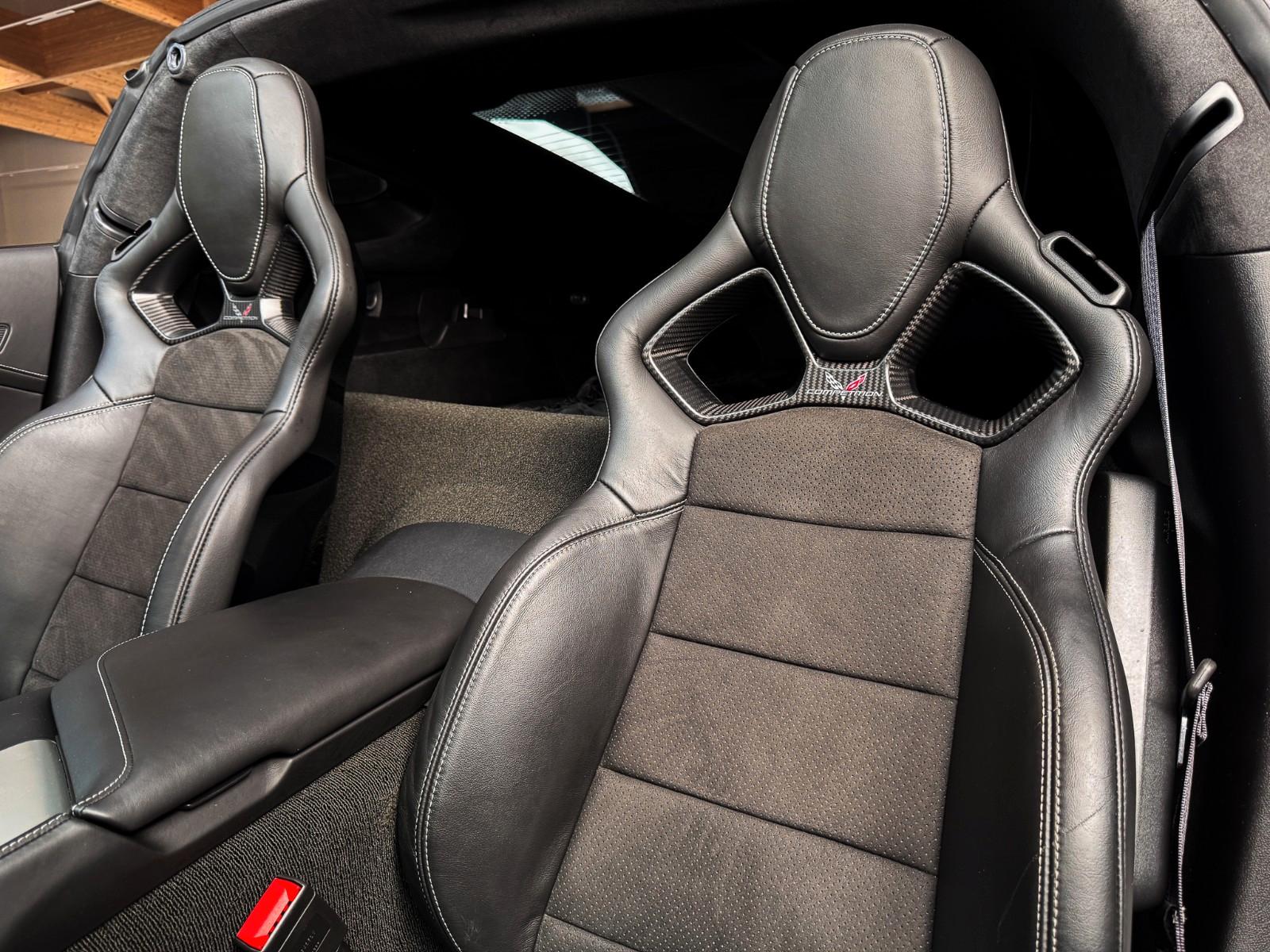 Corvette C7 Z06 6.2 659ch - Pack Z07 - Sièges sport - Entretien complet - Céramiques traités - Sièges baquets compétition