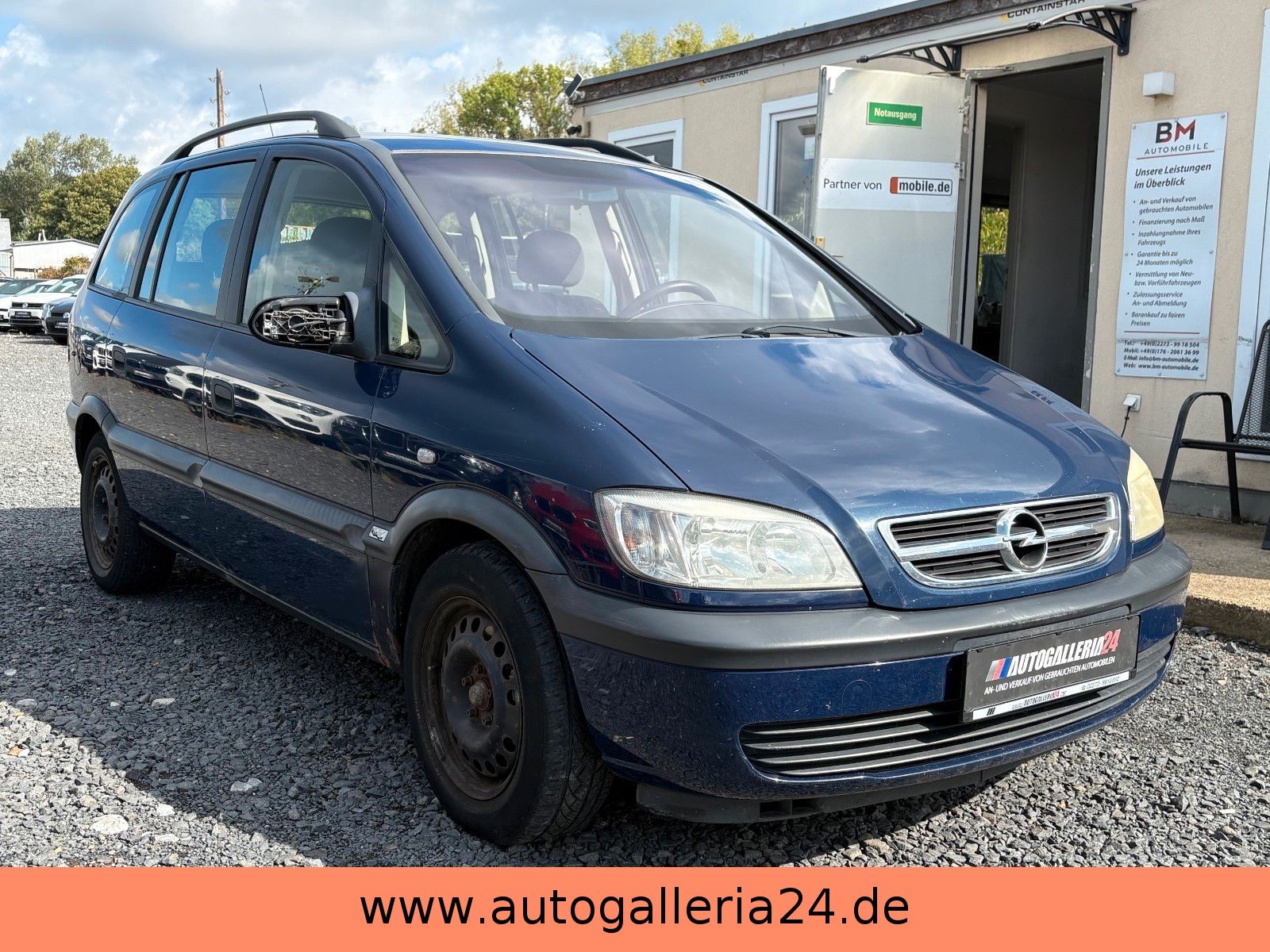 Fahrzeugabbildung Opel Zafira 1.6 16V Klima 7-Sitzer AHK *KEIN TÜV*