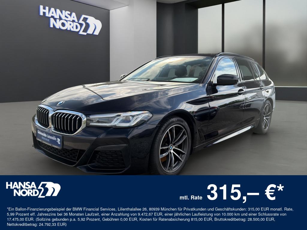 BMW 520d T. M-SPORT LED NAVI HUD 360° PDC 18" AHK