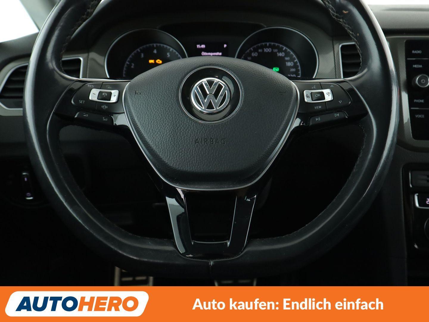 Volkswagen Golf VII Sportsvan 1.5 TSI ACT IQ.DRIVE Aut.*NAV, миниатюра 17