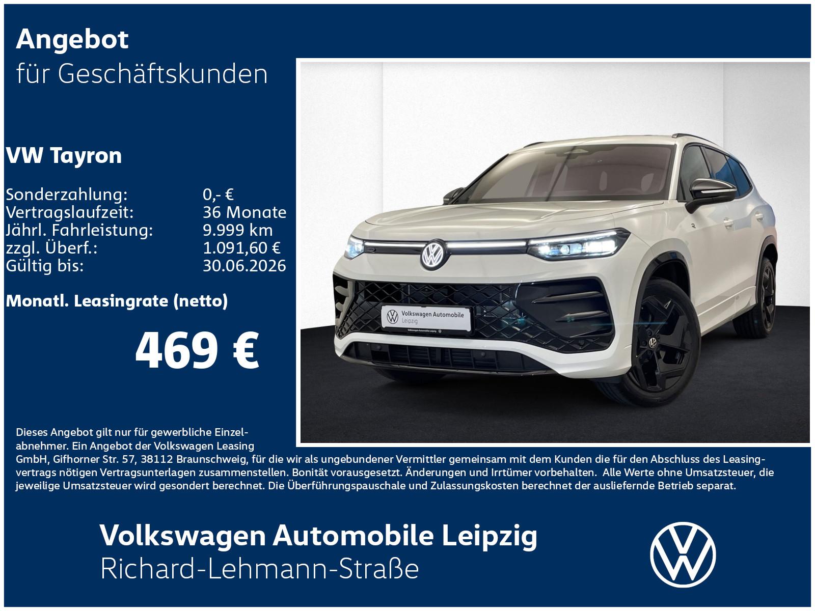 Volkswagen Tayron R-Line 2.0 l TDI 4M 142 kW DSG*AHK*NAVI