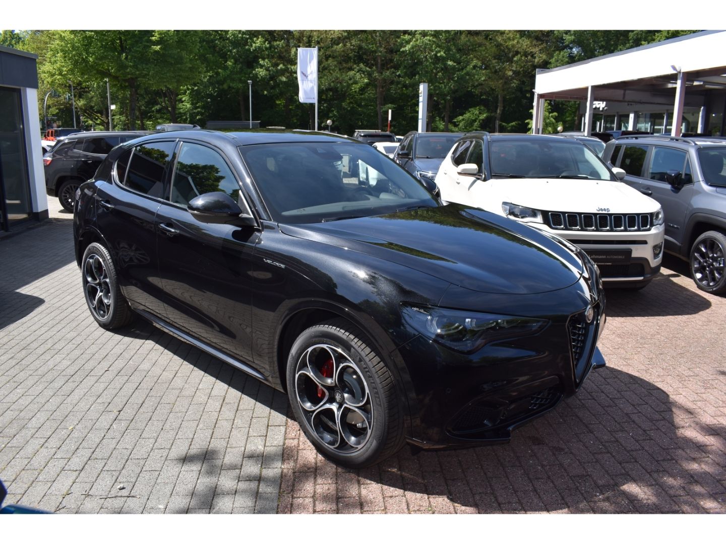 Fahrzeugabbildung Alfa Romeo Stelvio Veloce Q4 2.0 Turbo 16V - Panoramadach