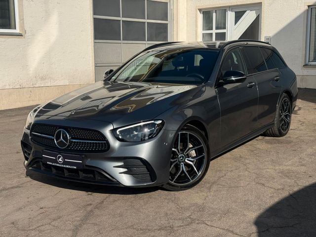 MERCEDES-BENZ E400d T 4M AMG BURMESTER AHK CARPLAY LED ACC KAM