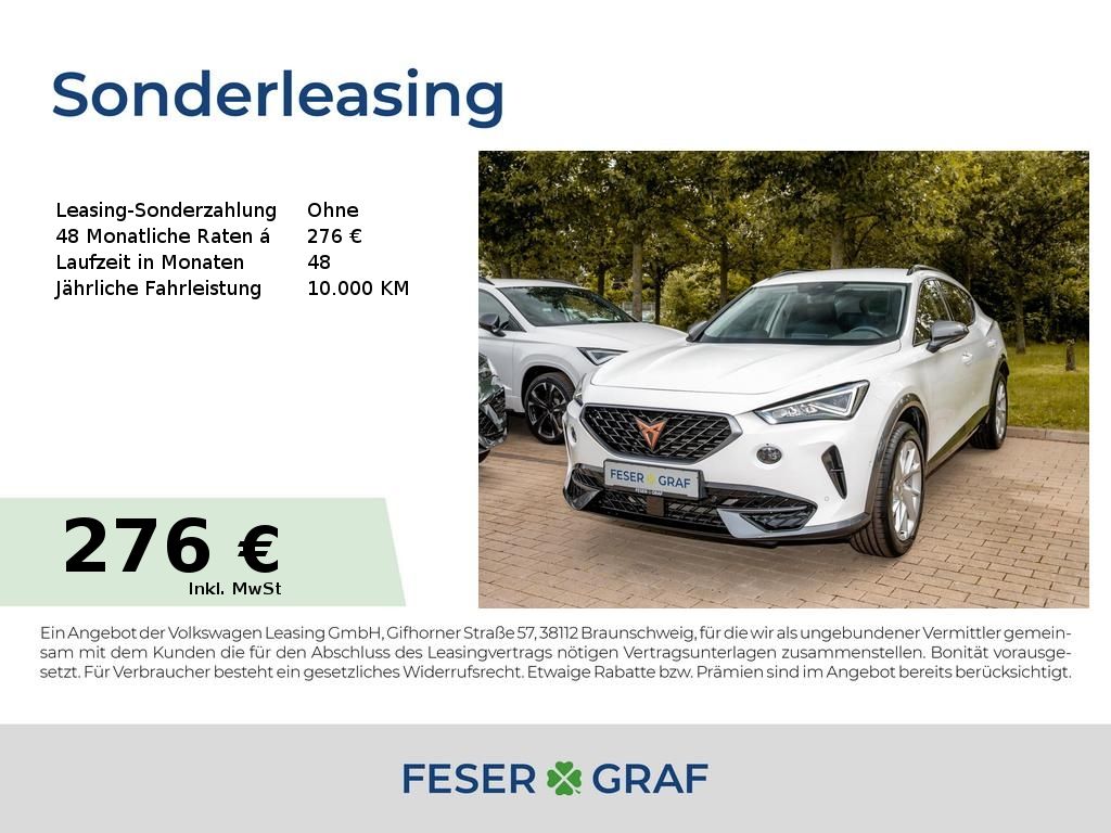 Cupra Formentor 1.5 TSI DSG FULL LINK/SHZ/LED/PDC