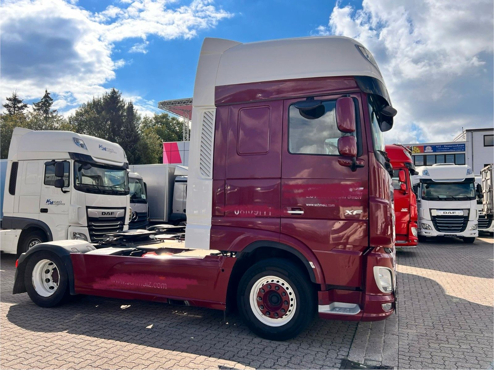 Fahrzeugabbildung DAF 2 Stück SSC XF 480 FT, Intarder