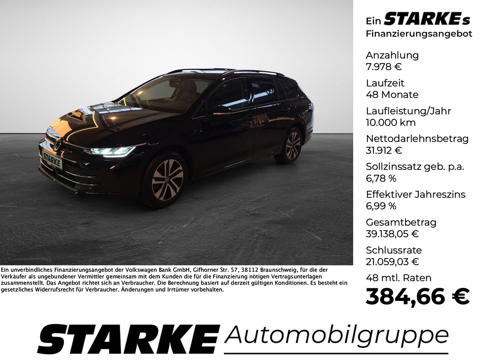 Volkswagen Golf Variant 1.5  eTSI OPF DSG Energy  AHK Navi 