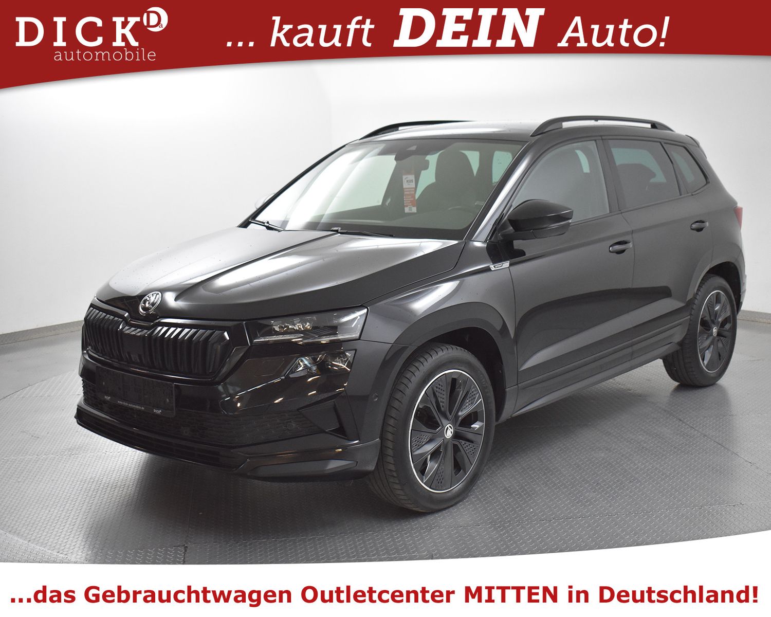 SKODA Karoq 2.0d DSG Sportline 4x4 MEMO+STDHZ+KAM+VOLL - Image 4