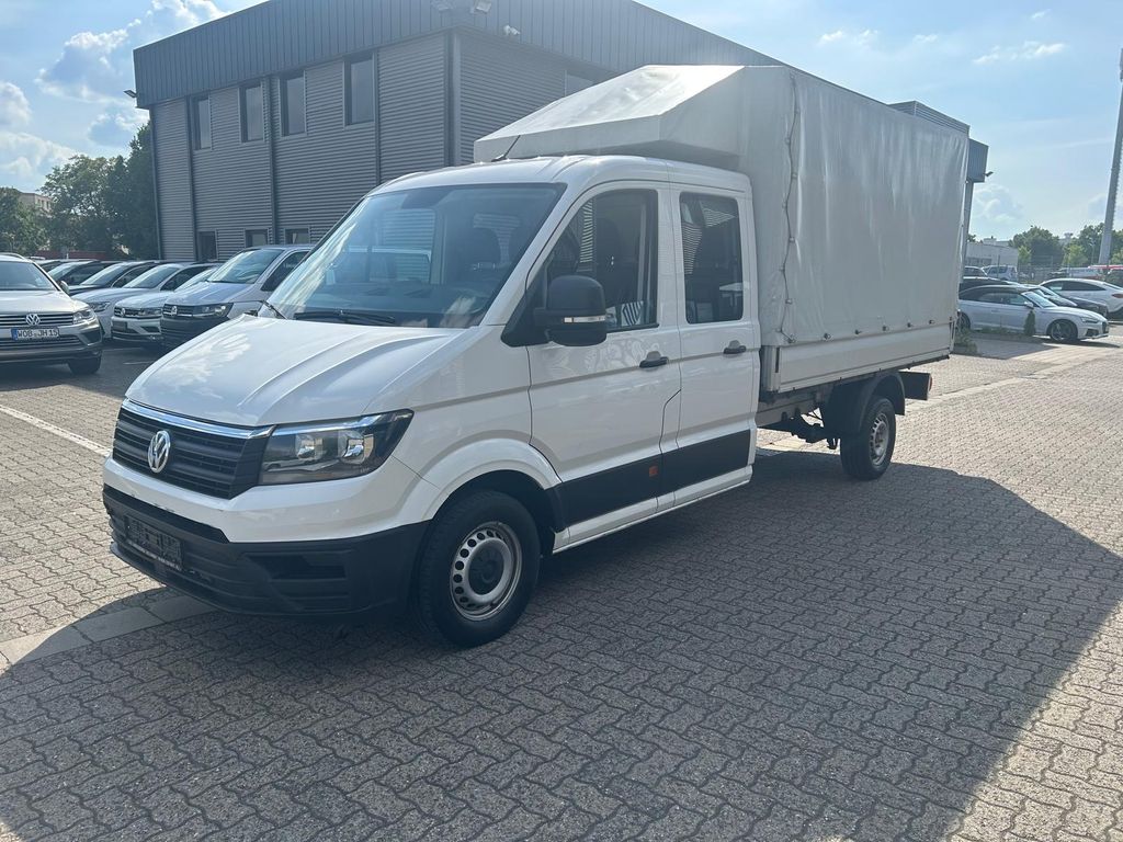 Volkswagen Crafter 35 PRITSCHE-DOKA*LANG*KLIMA*MFL*7xSITZER - 2020
