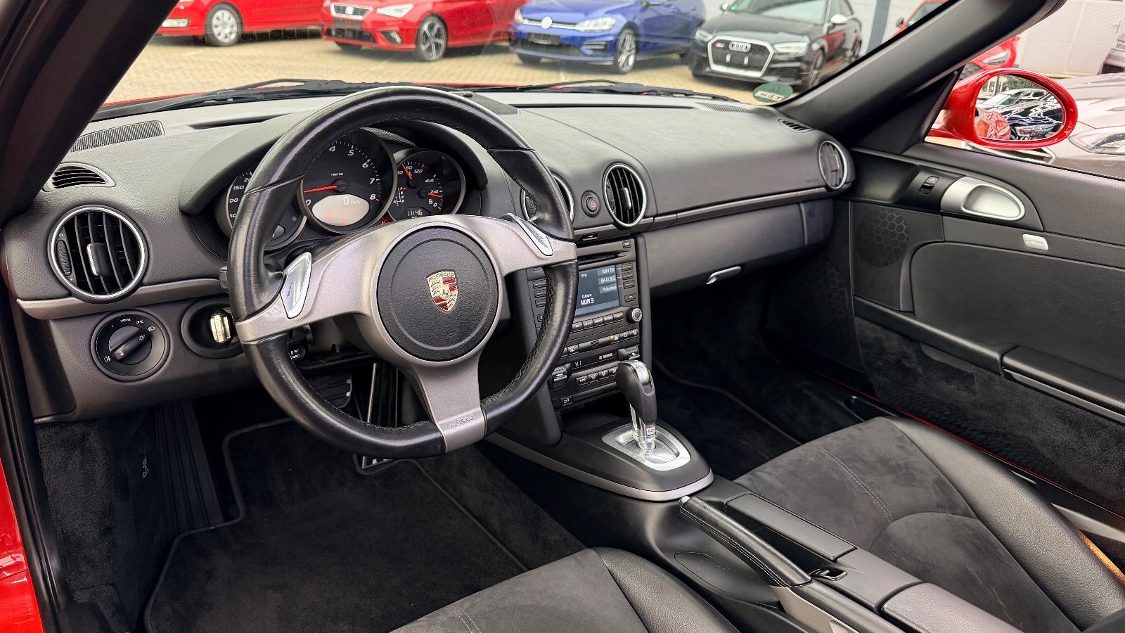 Porsche Boxster 987 2.9 6 cyl. 256 ch PDK / 48 973 km / Bi-Xénon / Alcantara-Cuir / Sièges chauffants