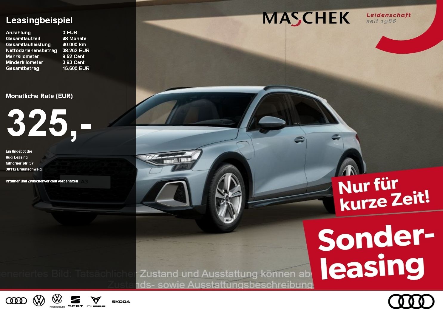 Audi A3 allstreet 40 TFSI e AHK R-Cam Sonos Sportsitz
