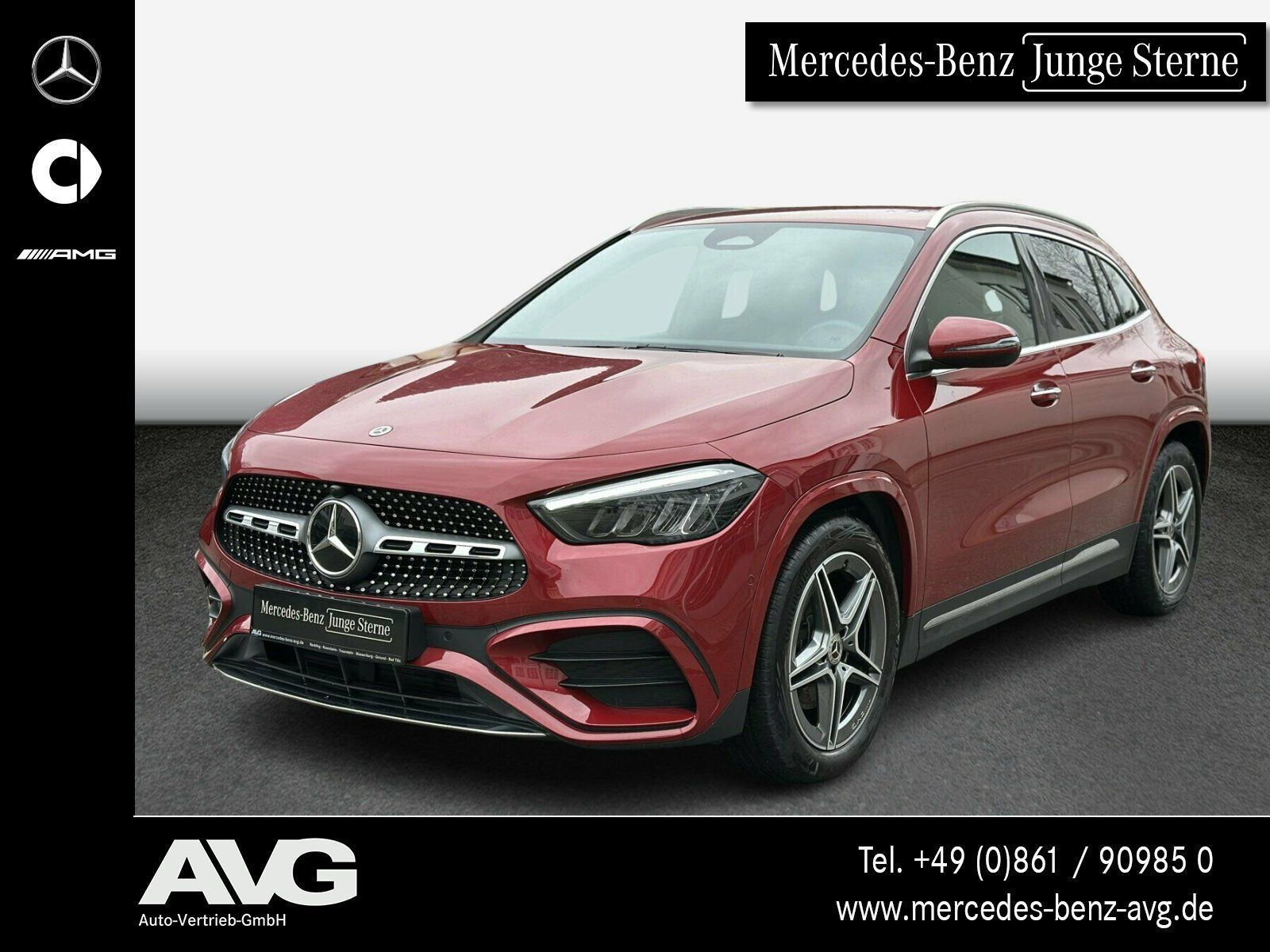 MERCEDES-BENZ GLA 220 d 4M AMG Advanced+ Kamera LED Winter-P
