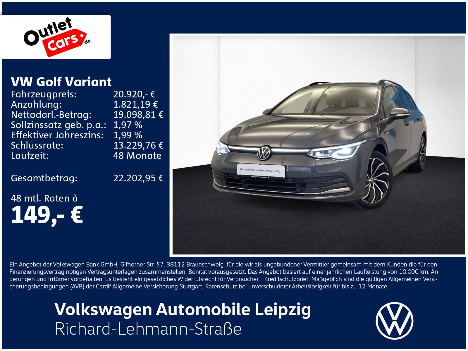 Volkswagen Golf VIII Variant Style 2.0 TDI DSG *LED*Rear Vi