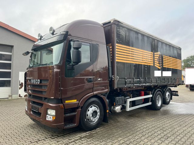 Iveco STRALIS 450 Euro 5 Lenk-/ Liftachse Pr./Pl. BDF