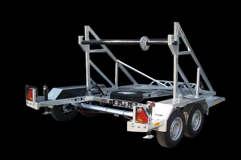 TA-NO Kabeltrommelanhänger Drumm 2700 KG Handseilwinde