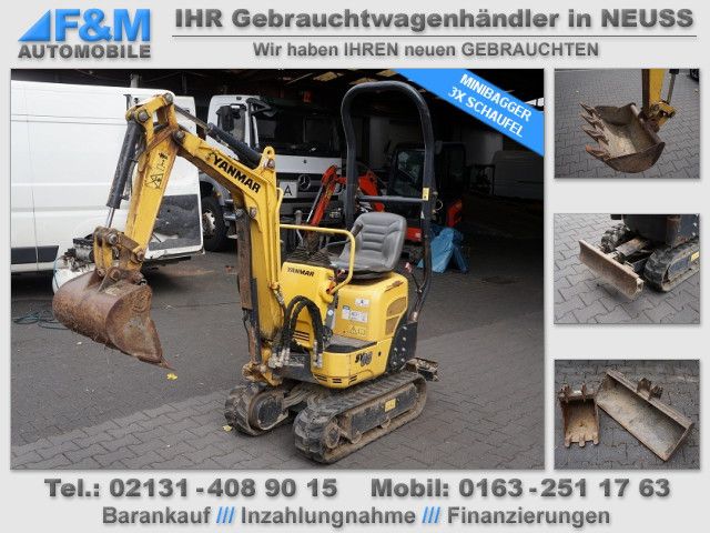 Yanmar SV08 Mini Bagger 3x Schaufel