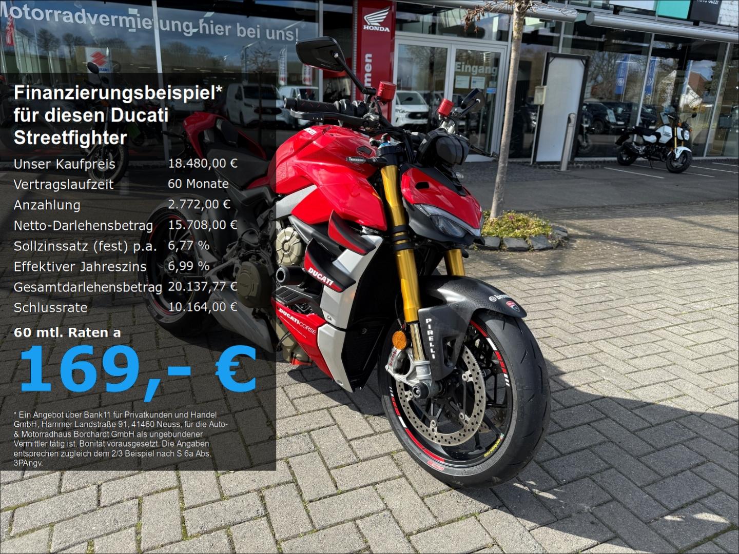 Ducati Streetfighter V4S*Öhnlins*Carbon*Wenig km*Checkh