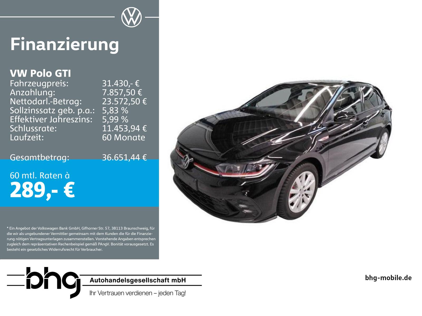Volkswagen Polo GTI 2.0 TSI DSG *LEDER*PANO*KAMERA*KEYLESS*