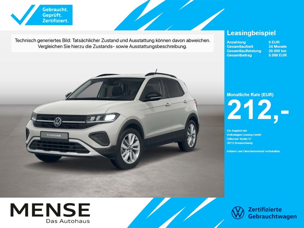 T-Cross 1.0 TSI Goal CarPlay ACC LED VirtualCP