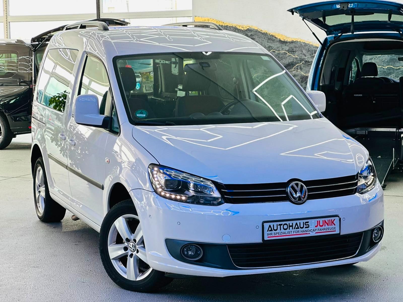 Volkswagen Caddy Behindertengerecht-Rampe-JAKO