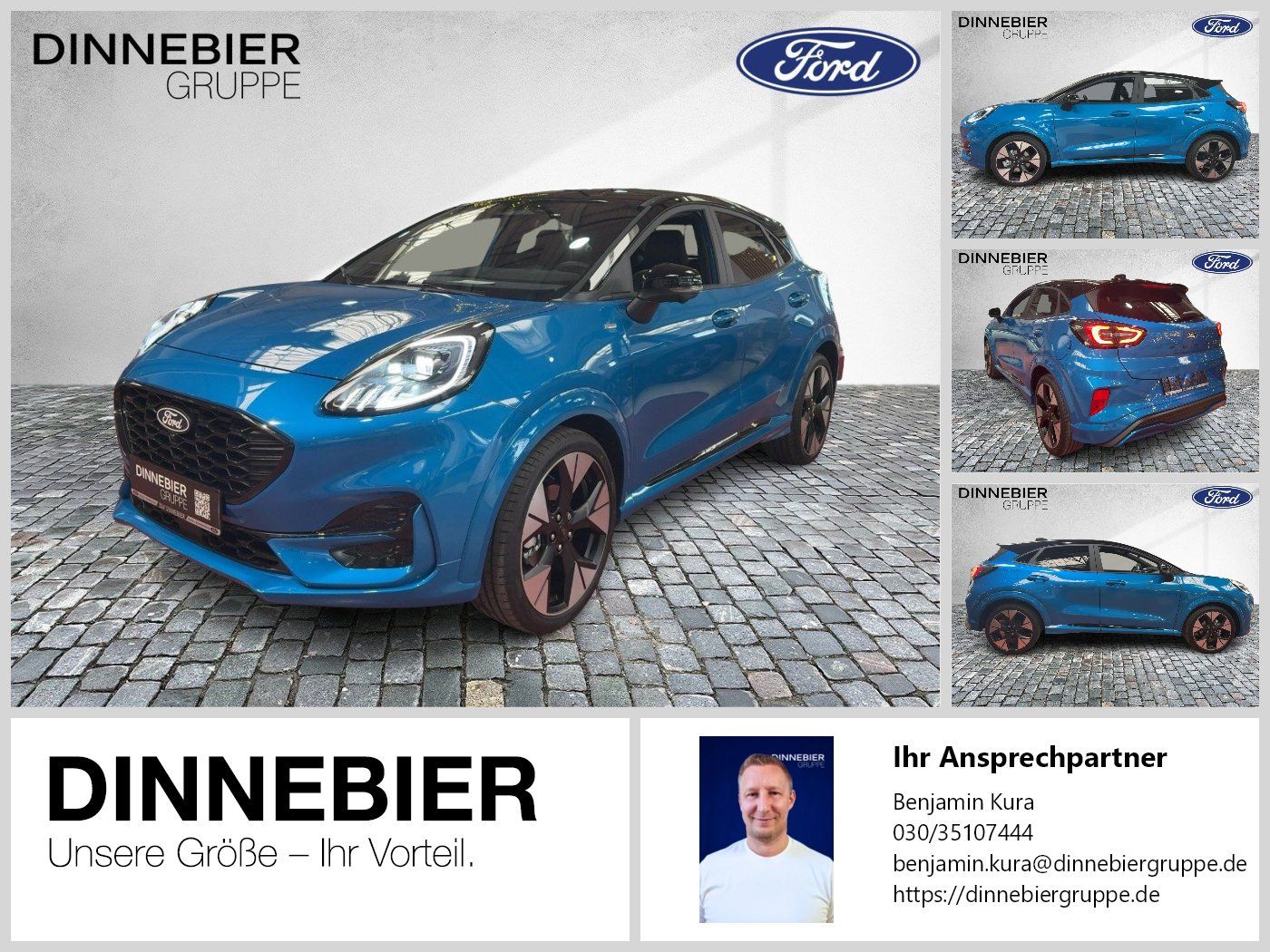 Ford Puma ST-Line X LED+360°Kamera+Winterpaket+AHK