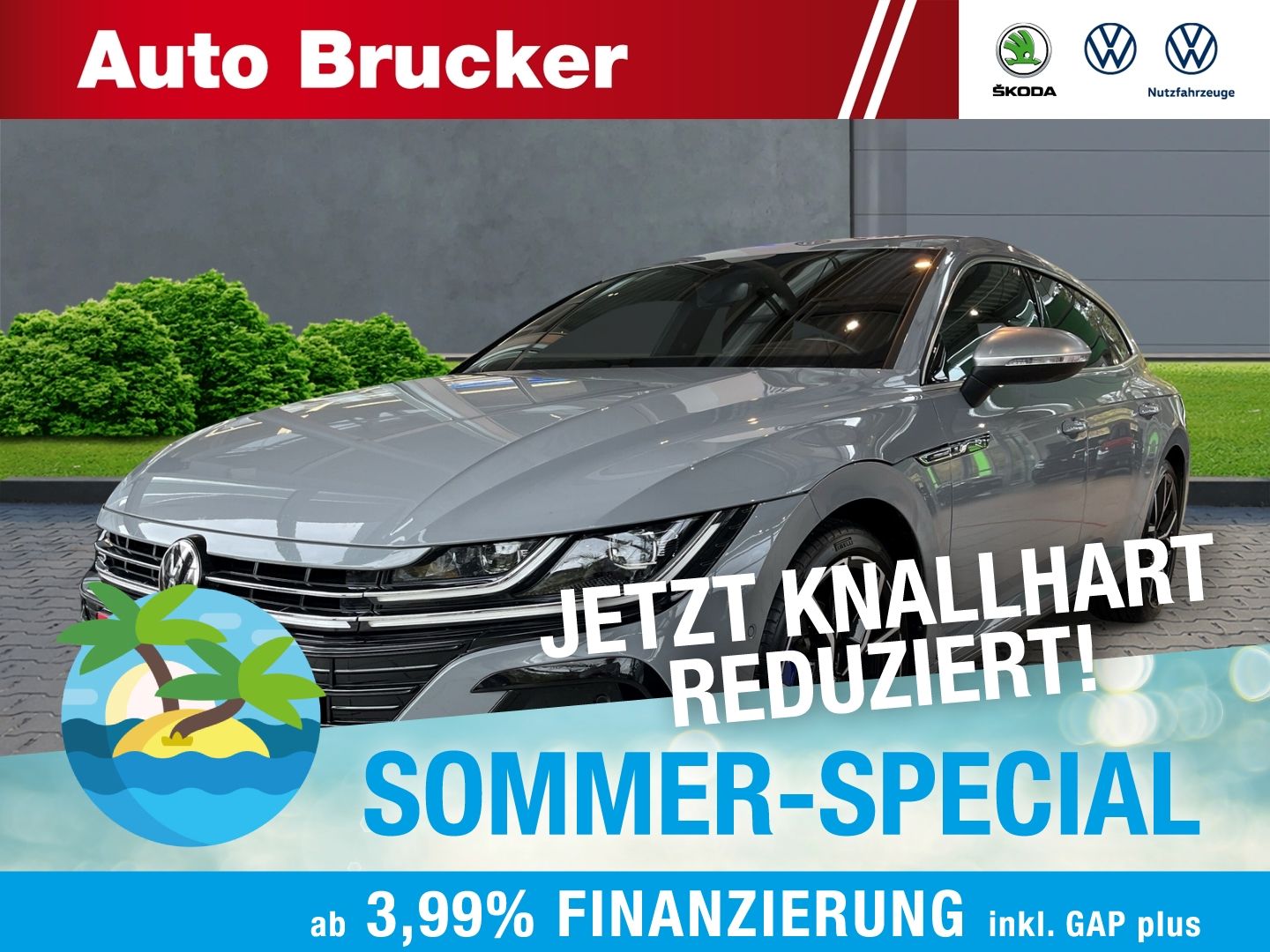 Volkswagen Arteon SB R 4Motion DSG Navi LED Pano 3-Zonen-Kl