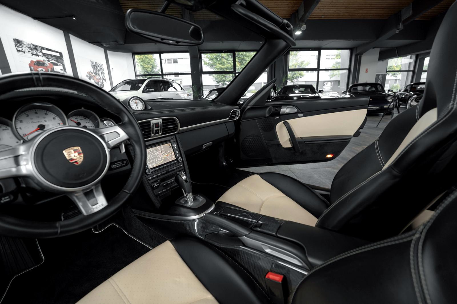 Porsche 911 997 Turbo S Cabriolet 530 ch • PDK • Porsche Exclusive Manufaktur • Carbone • PCCB
