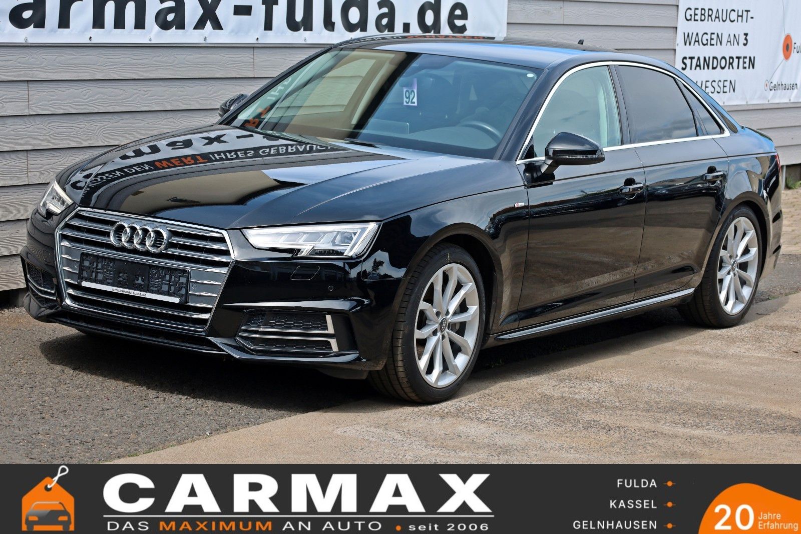 Fahrzeugabbildung Audi A4 Lim. sport,S line,Navi,LED,SH,8fach bereift