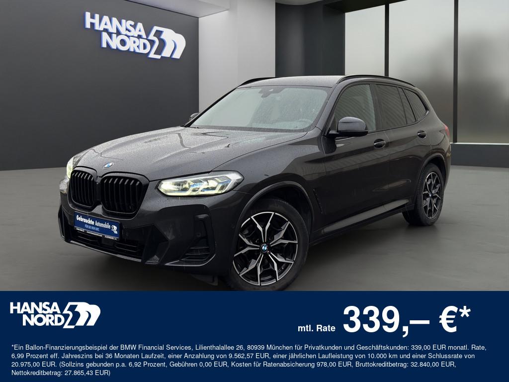 BMW X3 xDrive20d M-SPORT LASER KAMERA ACC 19" H/K