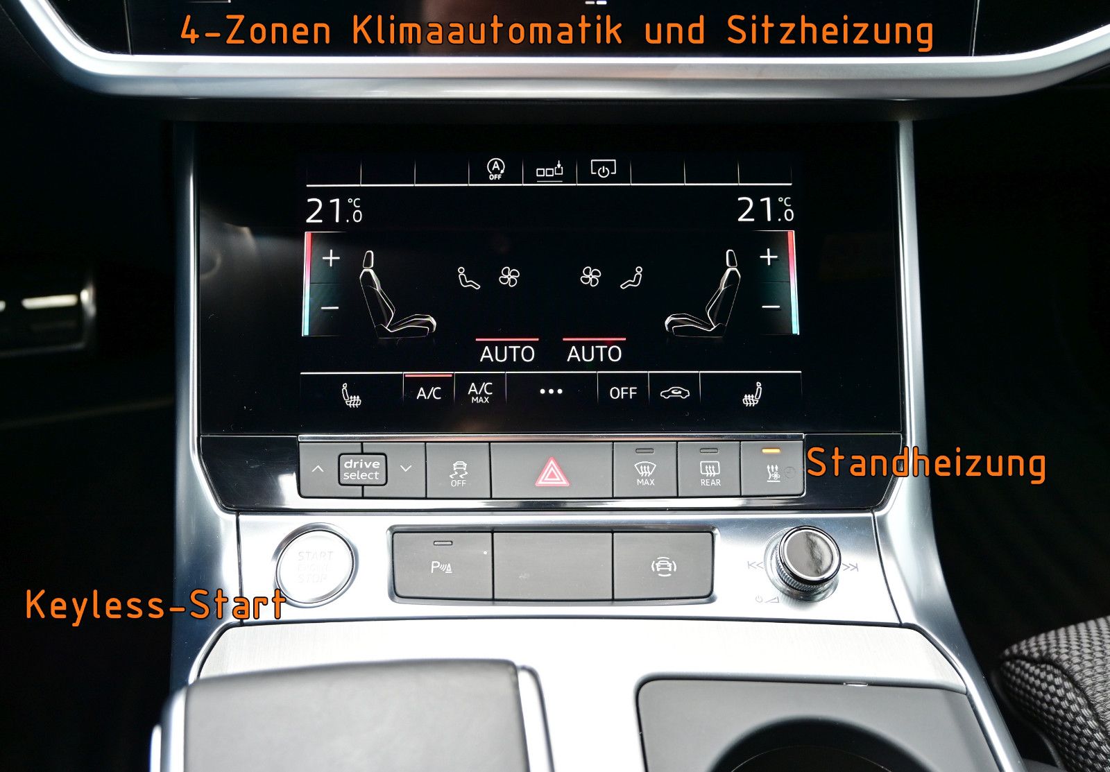 Fahrzeugabbildung Audi A6 55 TFSI Avant qu. S-LINE °ACC°AHK°STANDHEIZ°