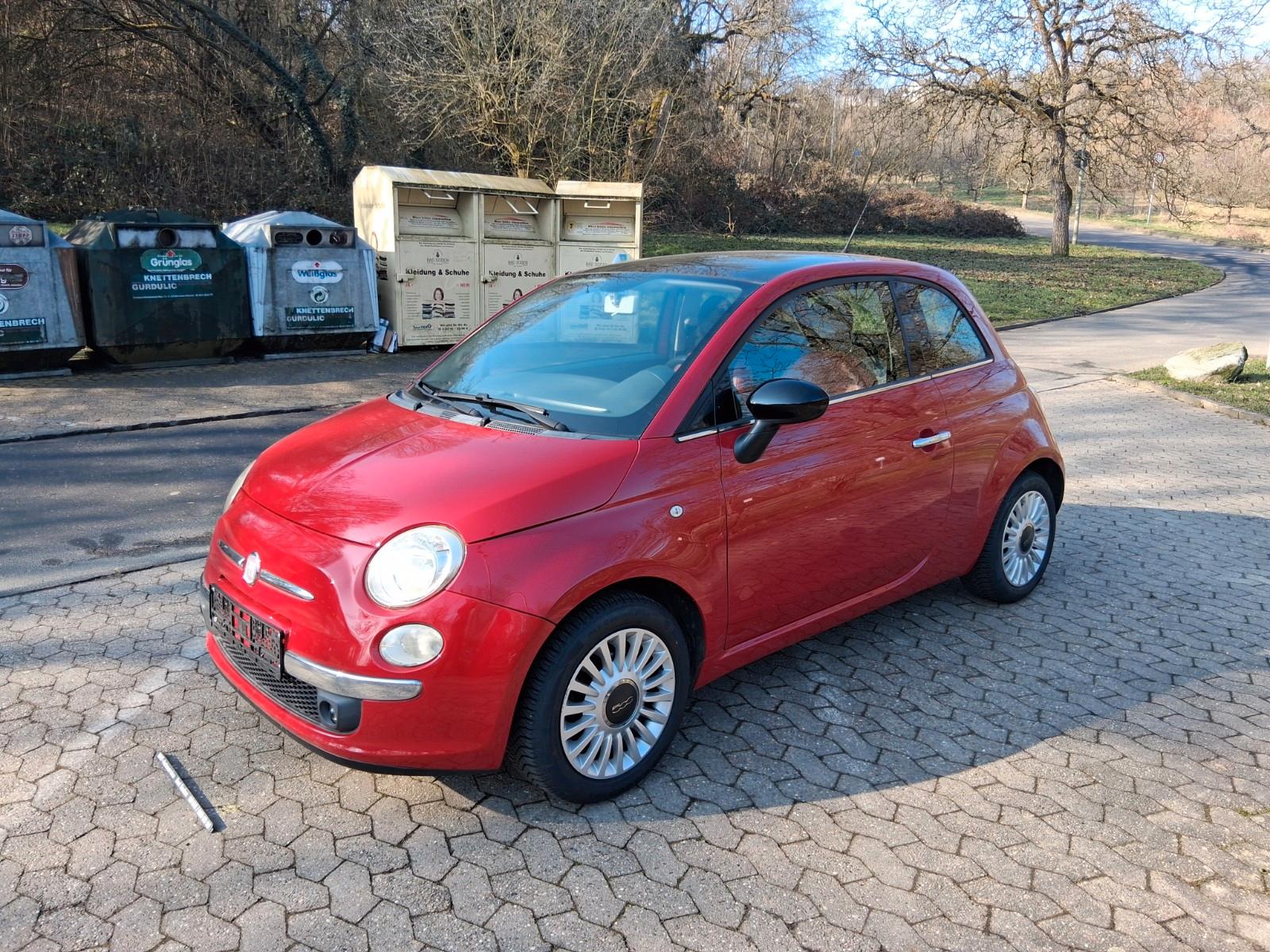 Fiat 500 1.2 8V Lounge, Leder, Pano, 1 Hand !