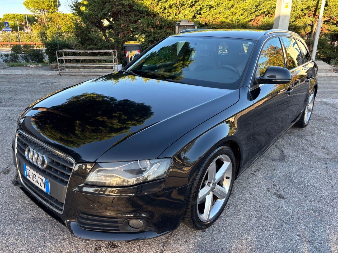 Audi A4 2009 — rear view