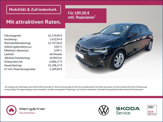 Corsa F 1.2 Turbo Elegance, Sitzheizung, keyless
