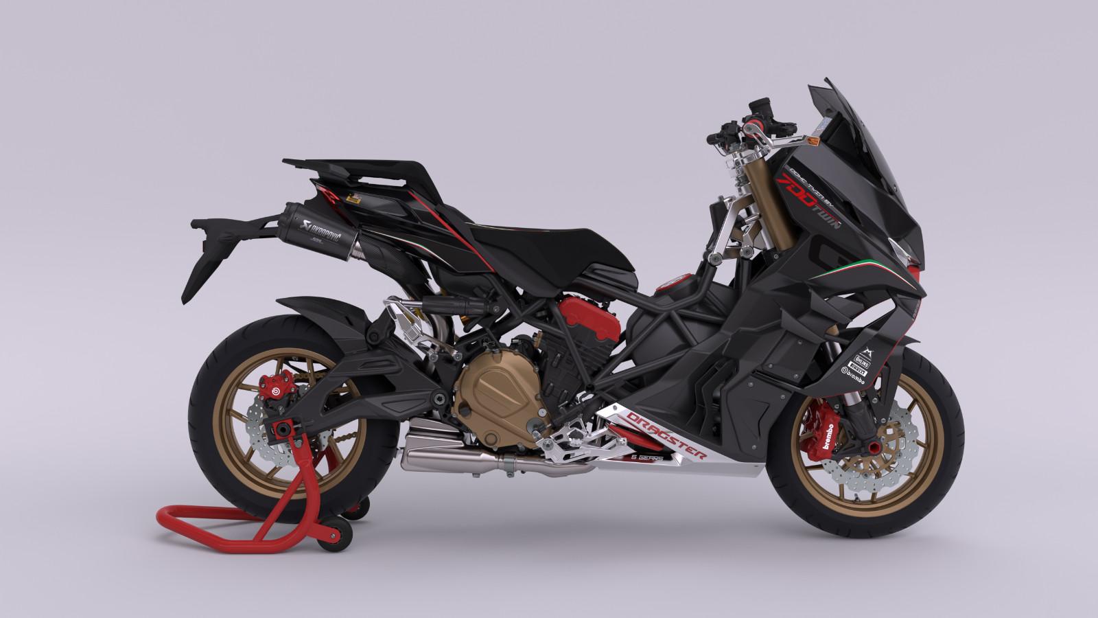 Italjet Dragster 700 Twin Limited Edition AUSVER