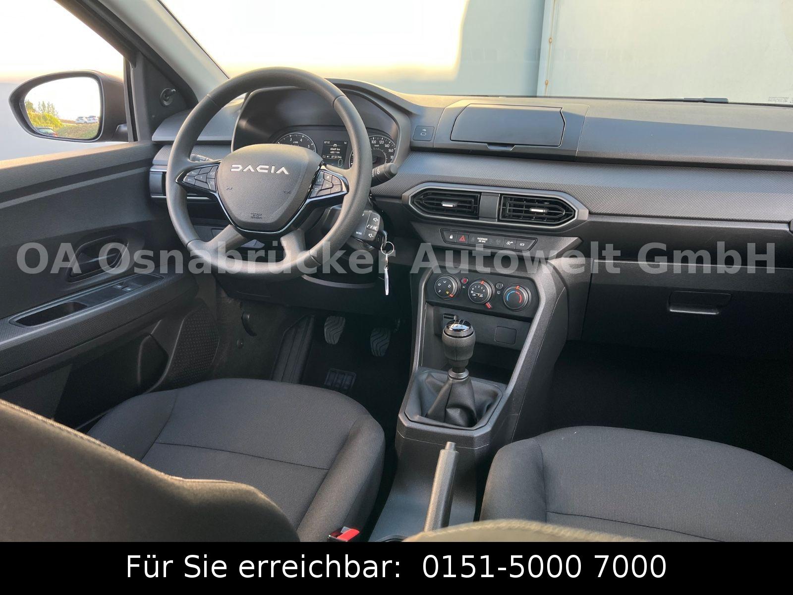 Dacia Sandero III 91PS LED Tempomat Klima Parksensoren