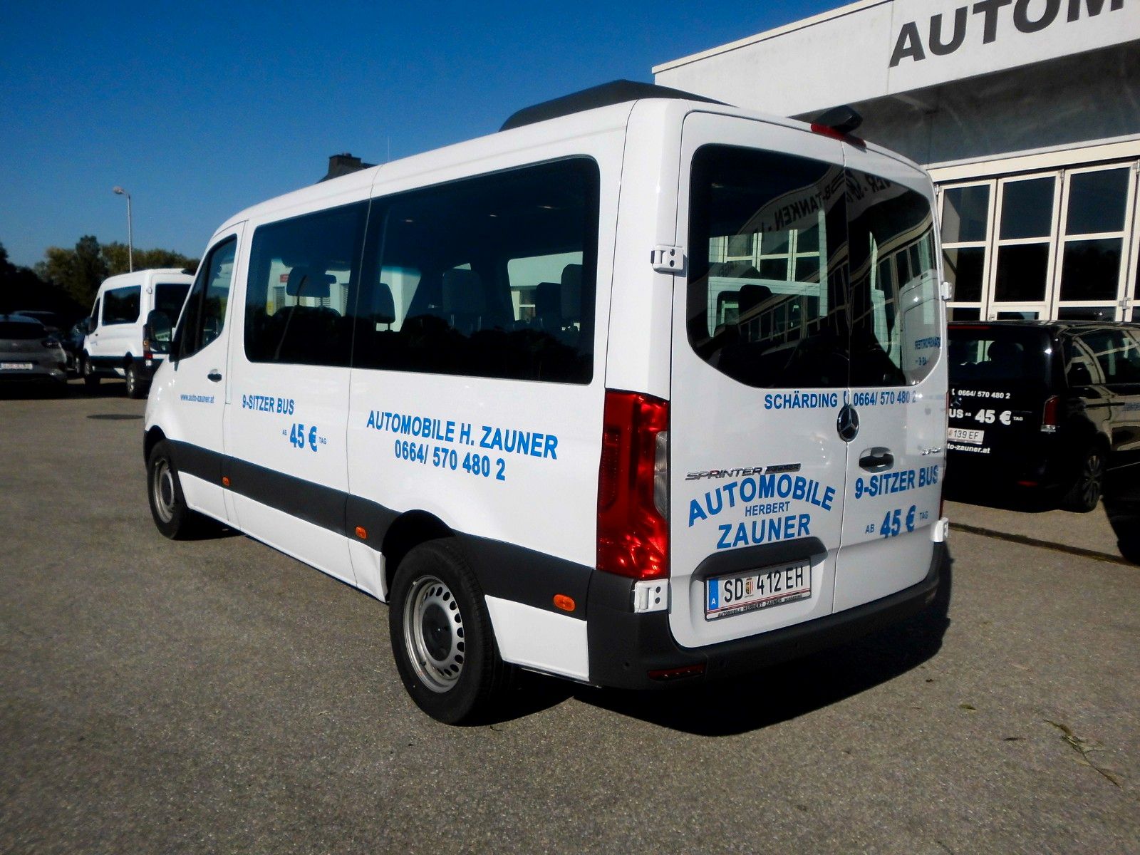 Mercedes-Benz Sprinter Tourer Dachklima, 9 Sitze imagem 2