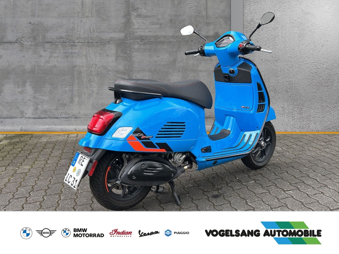 Fahrzeugabbildung Vespa GTS 310 Super Sport HPE, Black Parts, Keyless Ri