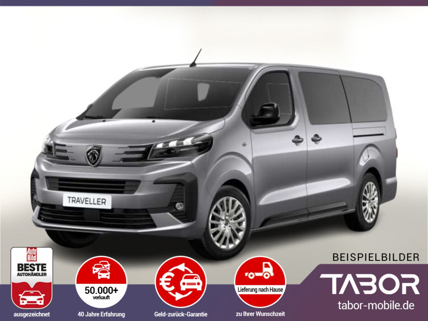 Peugeot Traveller L3 Active AT 9S KlimaP AHK SHZ CarP BT