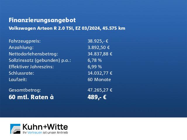 Volkswagen Arteon SB 2.0 TSI R 4M Pano+Matrix+RFK+H-K+Memor, миниатюра 21
