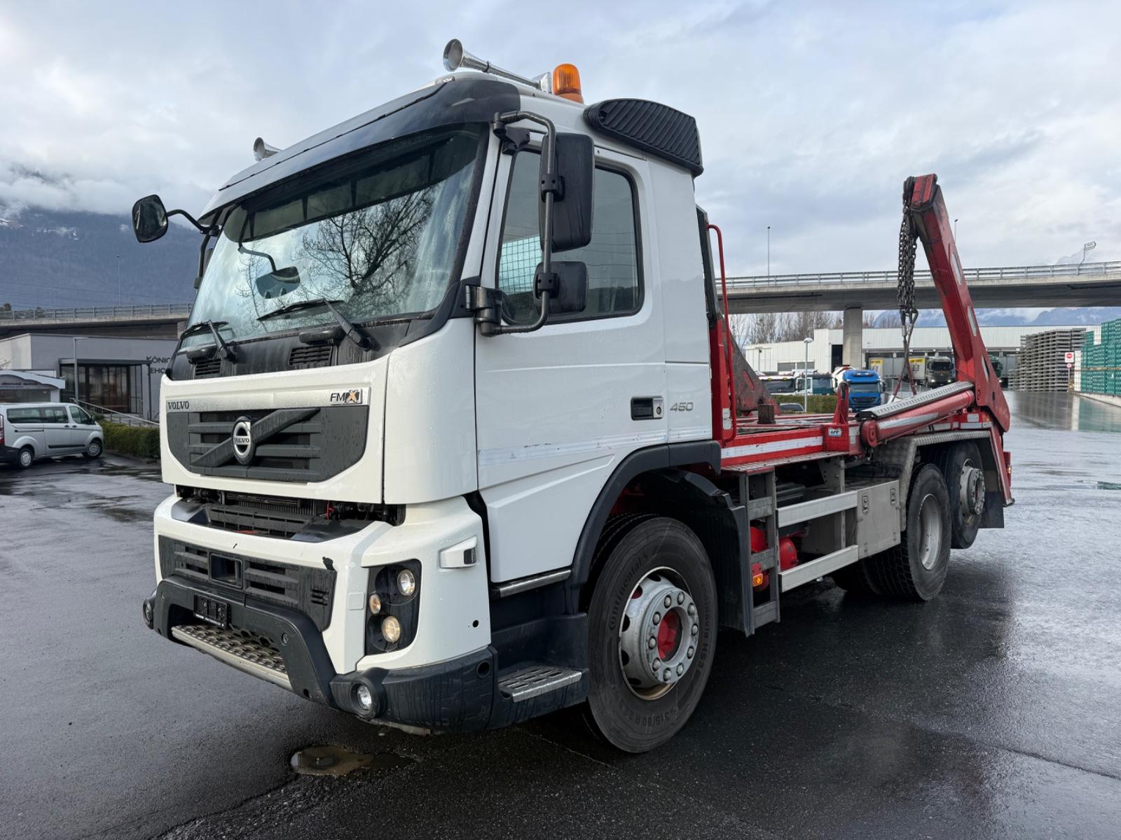 Volvo FMX 450 6x2, E5, VEB, UT Gigant Absetzkipper