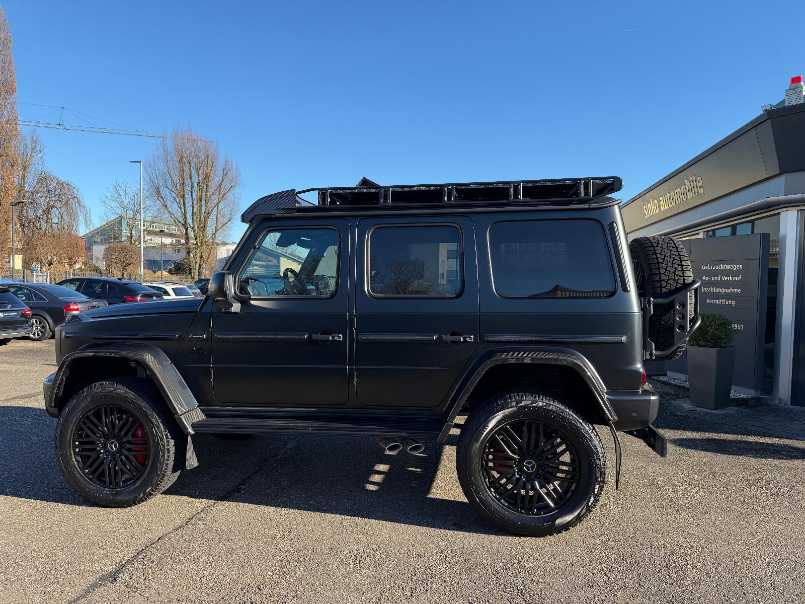 Mercedes-Benz G 63 AMG 4x4 Magno Carbon Dachträger 22" Fond-TV