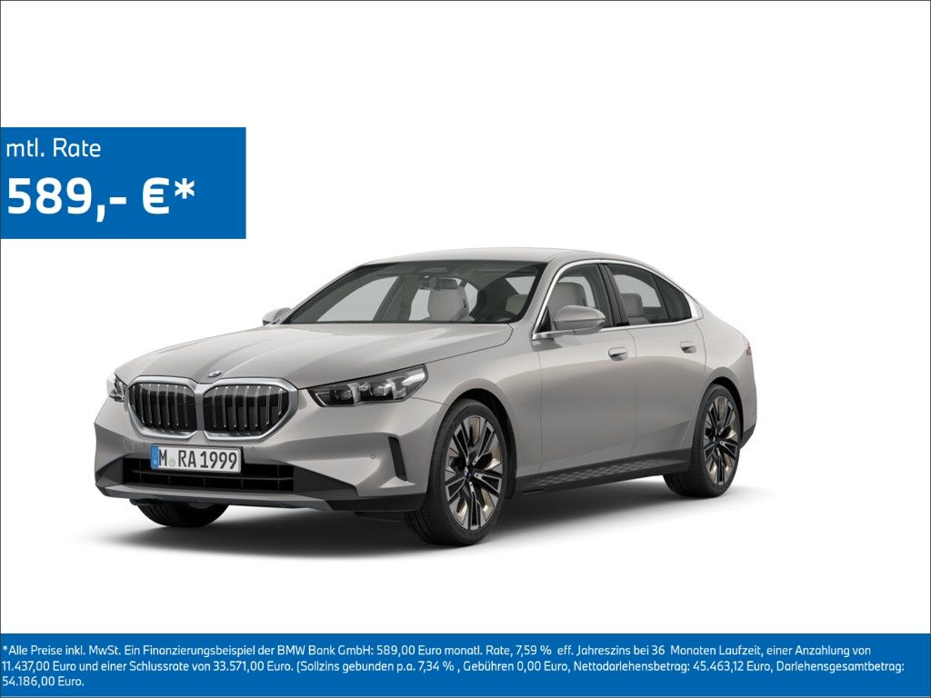 BMW 520 d M Sport Pro xDrive HUD StandHZG Pano Navi foto 1