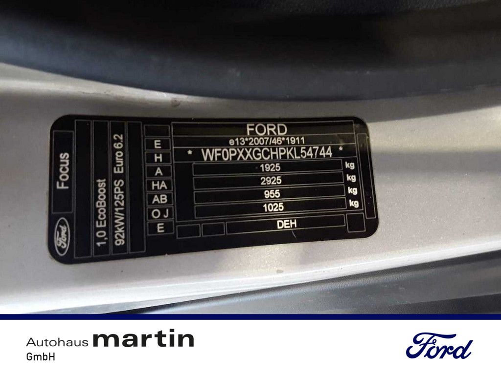 Fahrzeugabbildung Ford Focus 1.0 C+C PDC SHZ NAVI FSE USB ALUFELGEN