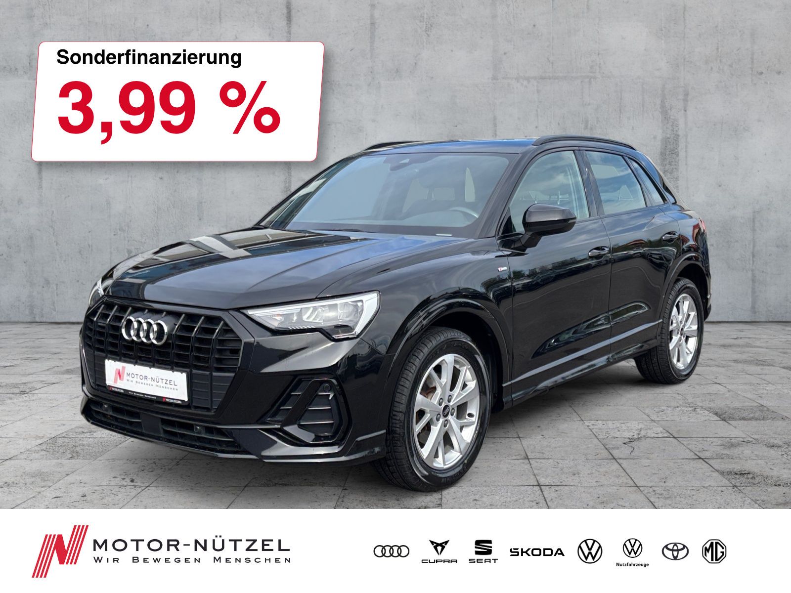 Audi Q3 35 TDI QU S-TR S-LINE NAVI+RFK+GRA+SHZ+18"LM