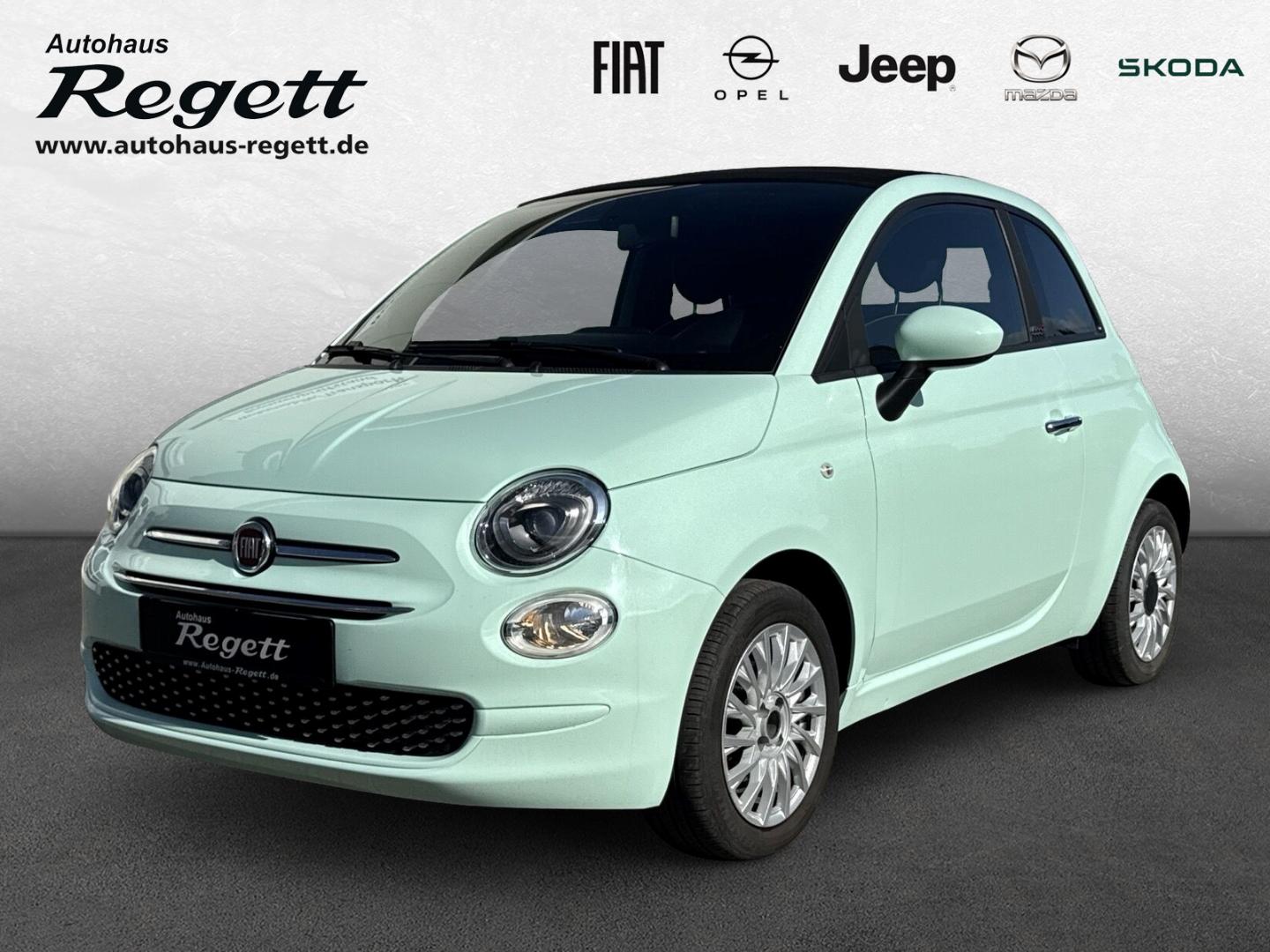 Fiat 500C Lounge Xenon SHZ Temp Berganfahrass. Regens