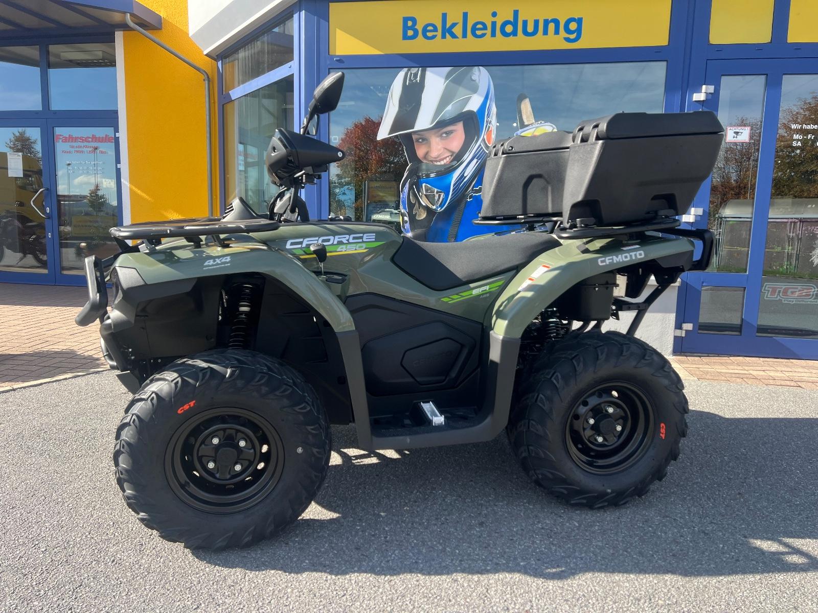 CFMOTO CFORCE-450S,Quad,Allrad,ATV,Seilw,Anhängk,CFMoto