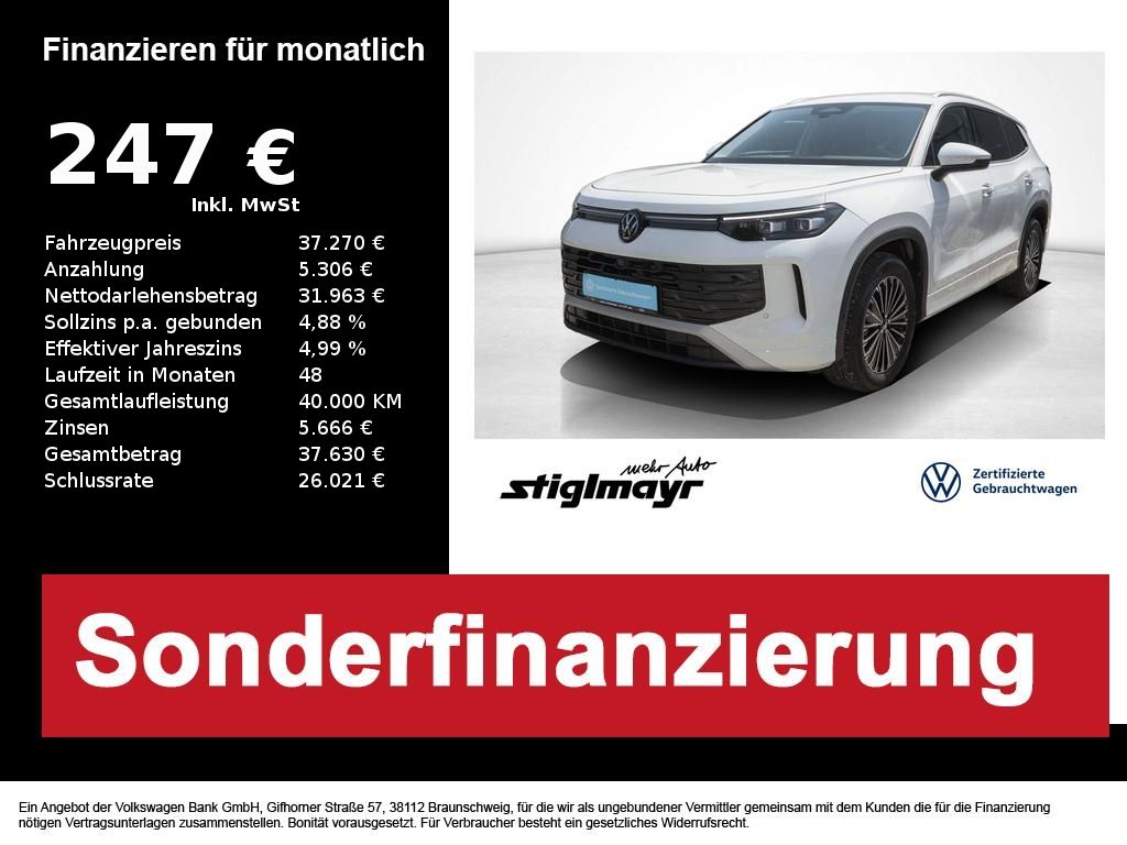 Volkswagen Tayron Life 2.0 TDI DSG AHK SITZHEIZUNG KAMERA foto 1