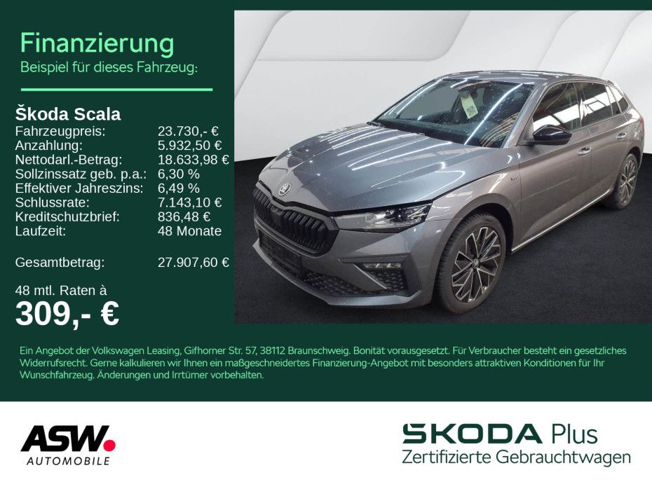 Skoda Scala Tour 1.5 TSI LED Navi RFK VC SHZ PDC