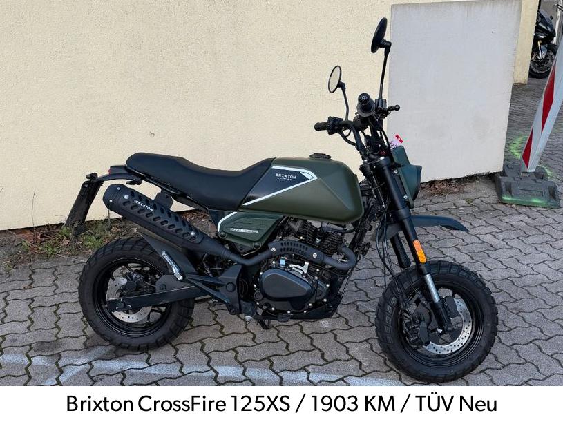 Brixton CrossFire 125XS / 1905KM / TÜV Neu